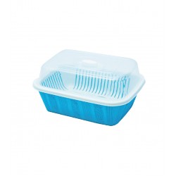 Bread box with removable tray and lid (270*200*143 mm)